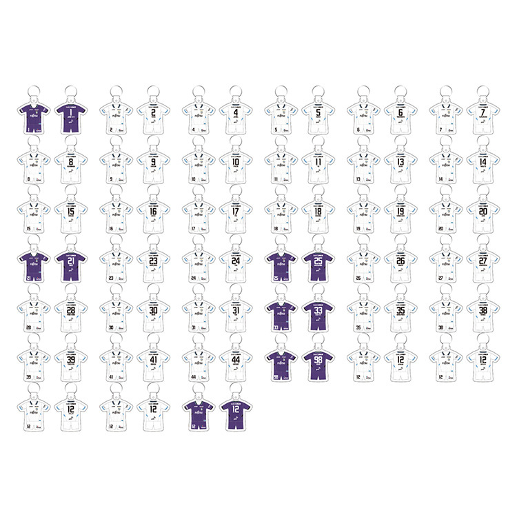 25ユニフォーム本革キーホルダーFP 2nd