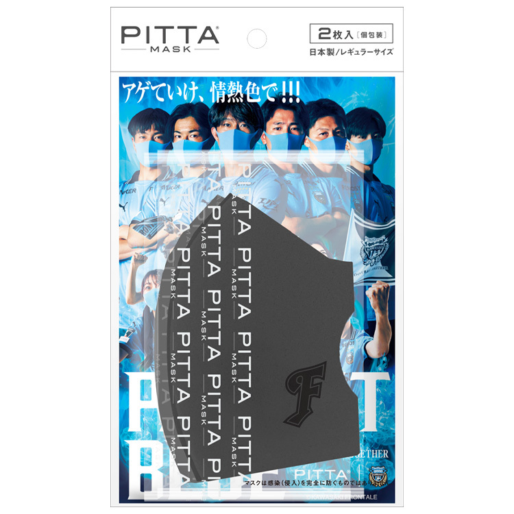 25 PITTA MASK REGULAR FRONTALE F GRAY 2P