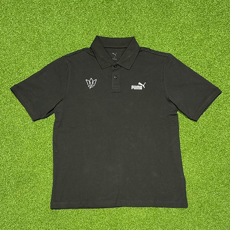 PUMA×FRONTALE ESS NO.1 ロゴ ピケポロシャツ