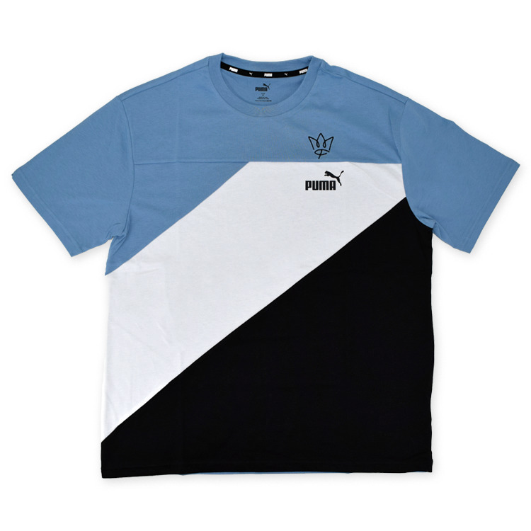 PUMA×FRONTALE POWER MX SS カラーブロック Tee