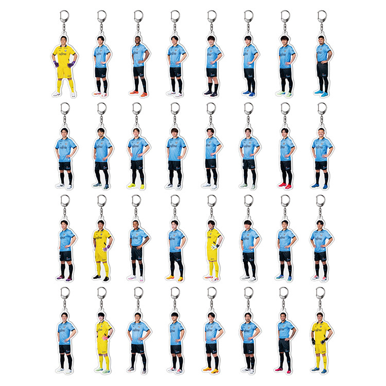 25プレイヤーアクリルキーホルダー