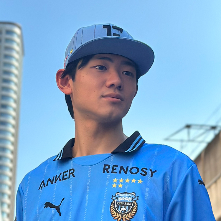 【NEWERA】950 FRONTALE LIMITED STRIPE BLUE