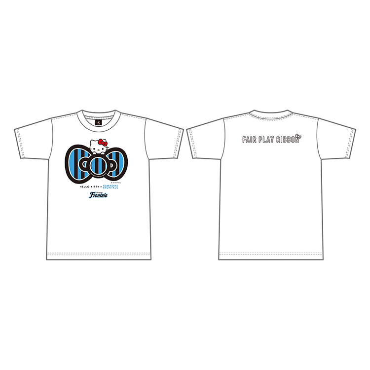 Jリーグ×ハローキティ Tシャツ(川崎フロンターレ ホワイト)