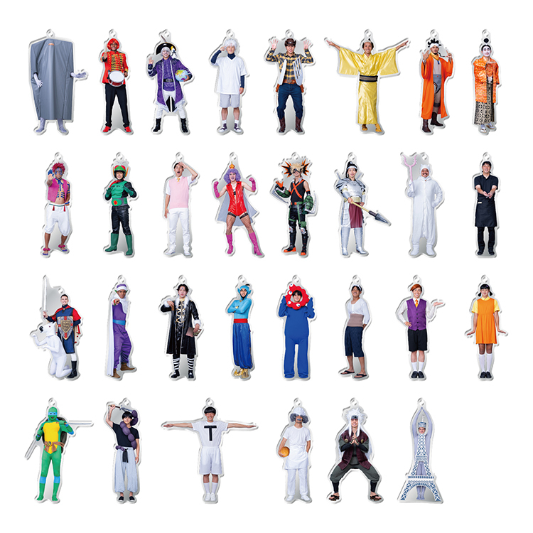 プレイヤーアクリルキーホルダー(ハロウィン)