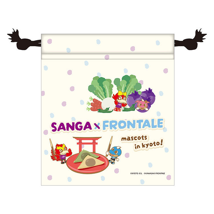 25京都サンガF.C.コラボ巾着