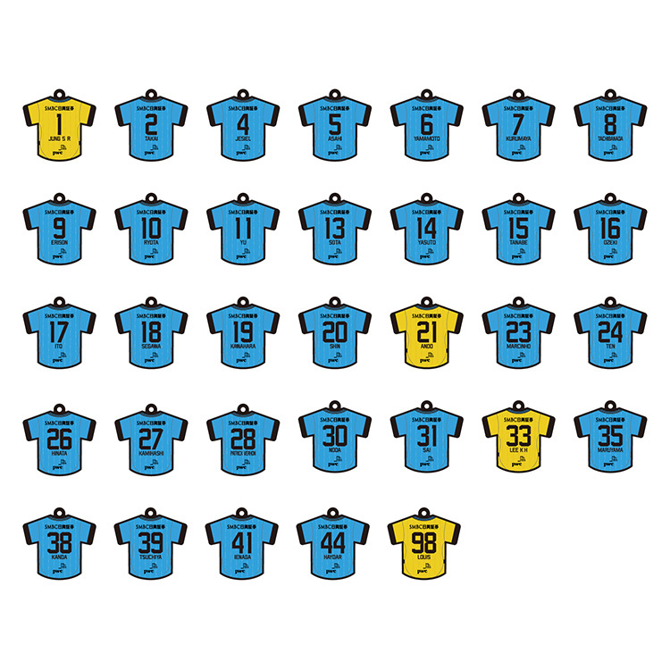 25カラビナ付きキーホルダー(1st)