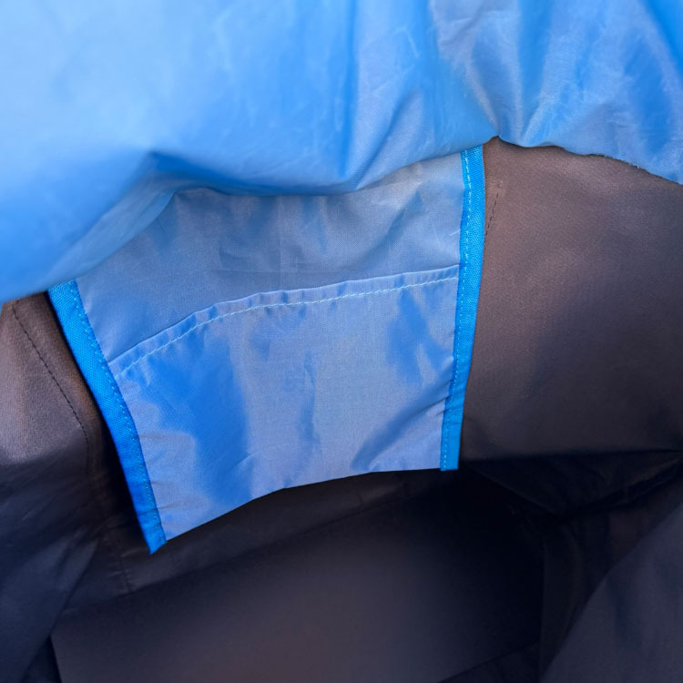 巾着トートバッグ(ブラックエンブレム)