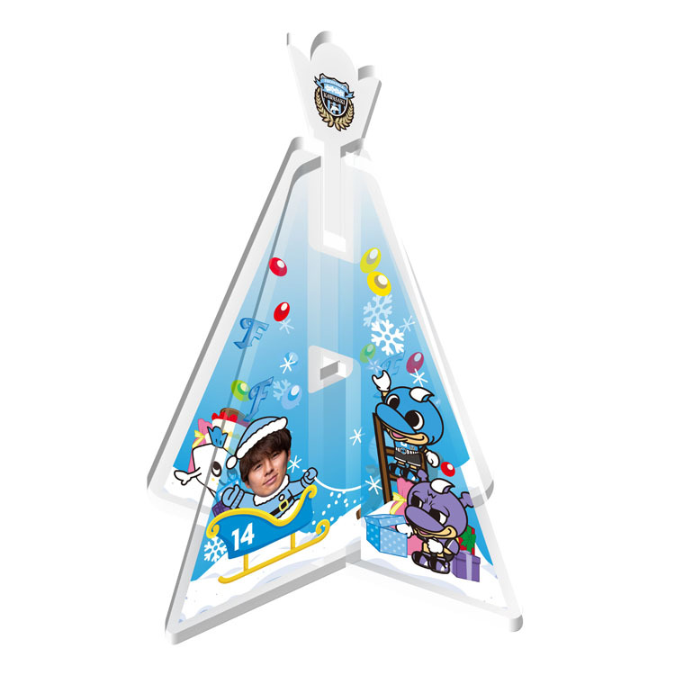 25(手ガチャ)クリスマスツリーアクリルスタンド