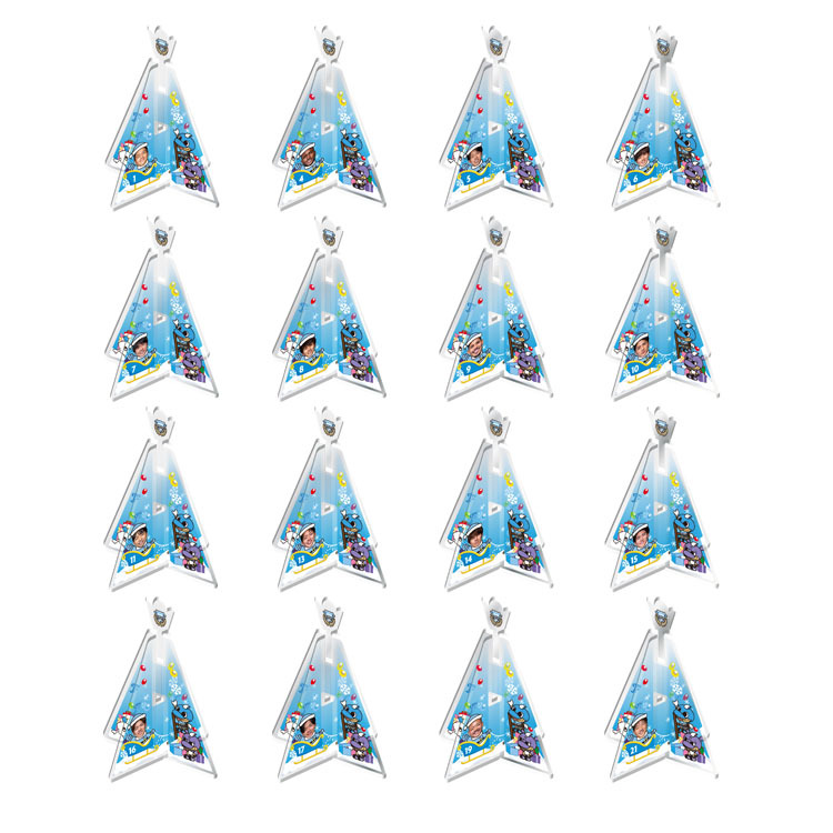 25(手ガチャ)クリスマスツリーアクリルスタンド