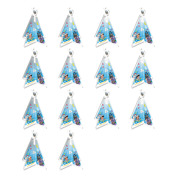 25(手ガチャ)クリスマスツリーアクリルスタンド