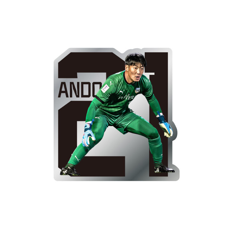 安藤駿介選手引退記念3連ピンバッジ