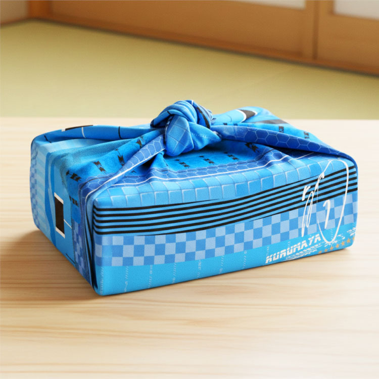 車屋紳太郎選手引退記念“くるま”る風呂敷