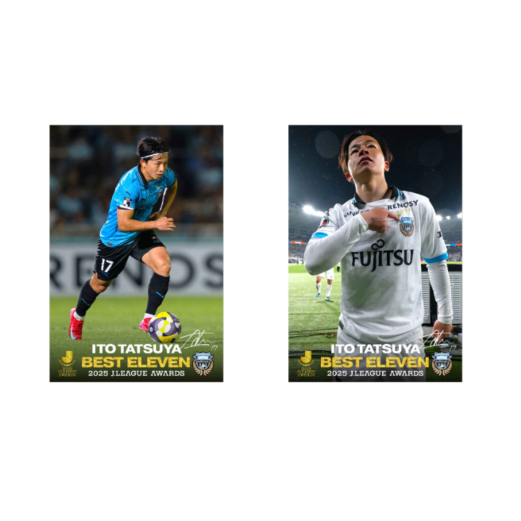 伊藤達哉選手 2025 MEIJI YASUDA J.LEAGUEベストイレブン記念ポストカードセット