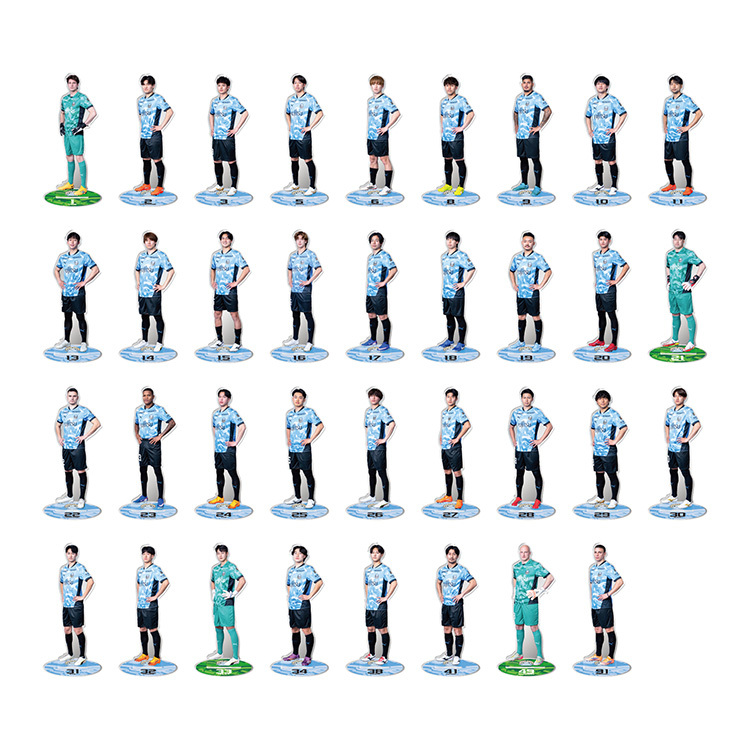 26プレイヤーアクリルスタンド(15cm)