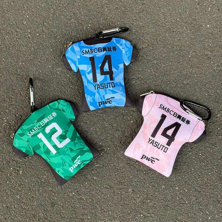 26カラビナ付きクッションポーチ(ユニフォーム)