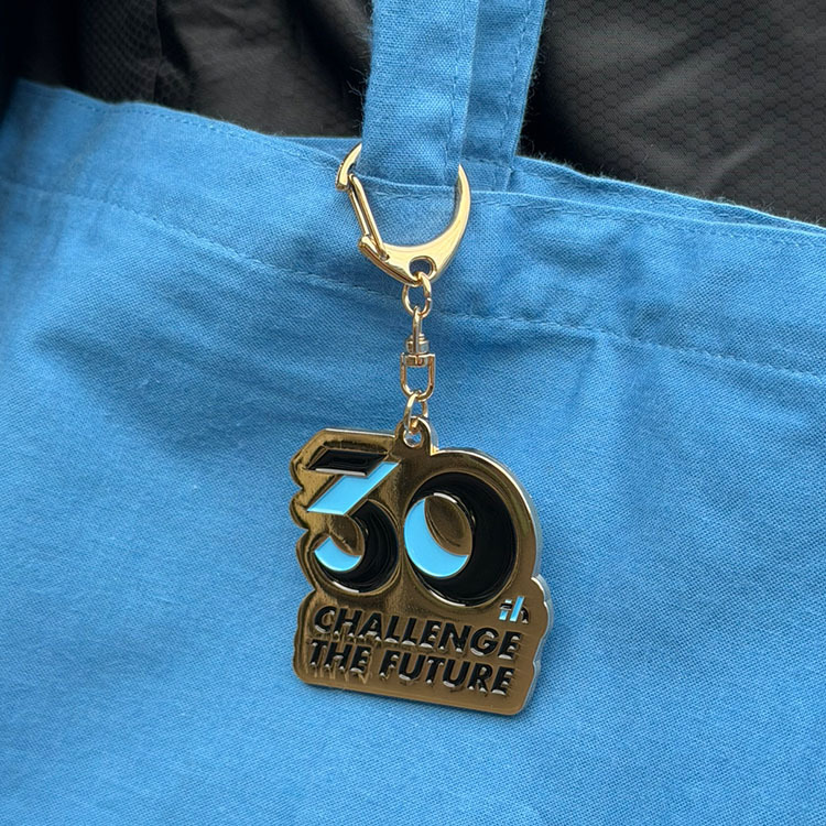 メタルキーホルダー(30周年) 