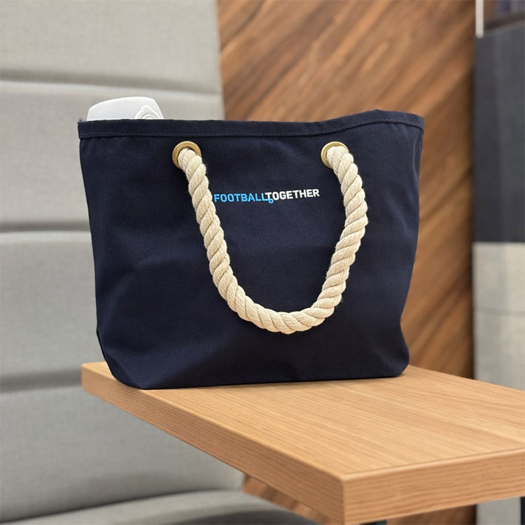 キャンバストートバッグ(FOOTBALL TOGETHER)[S] 