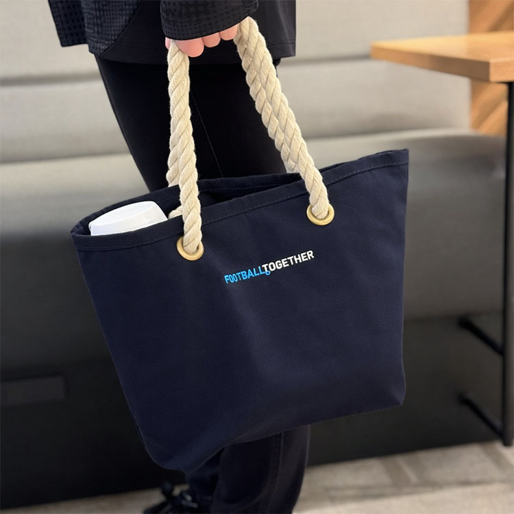 キャンバストートバッグ(FOOTBALL TOGETHER)[S] 