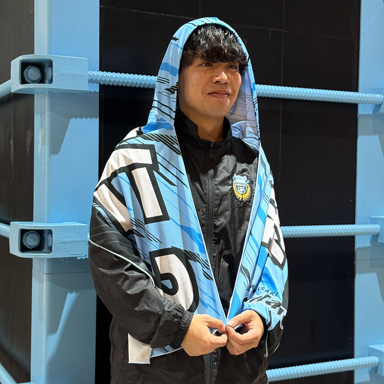 26フード付きクールタオル