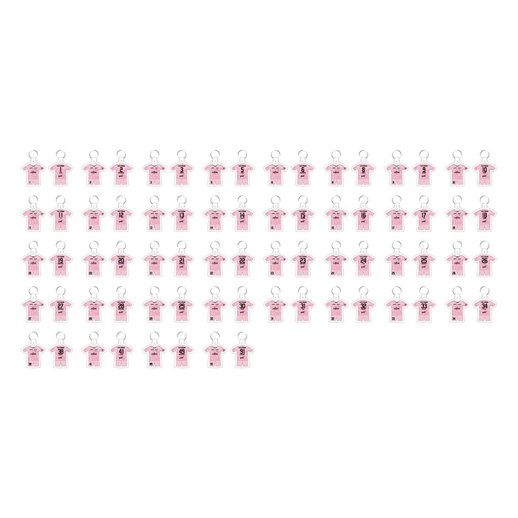 26ユニフォーム本革キーホルダー(2nd)