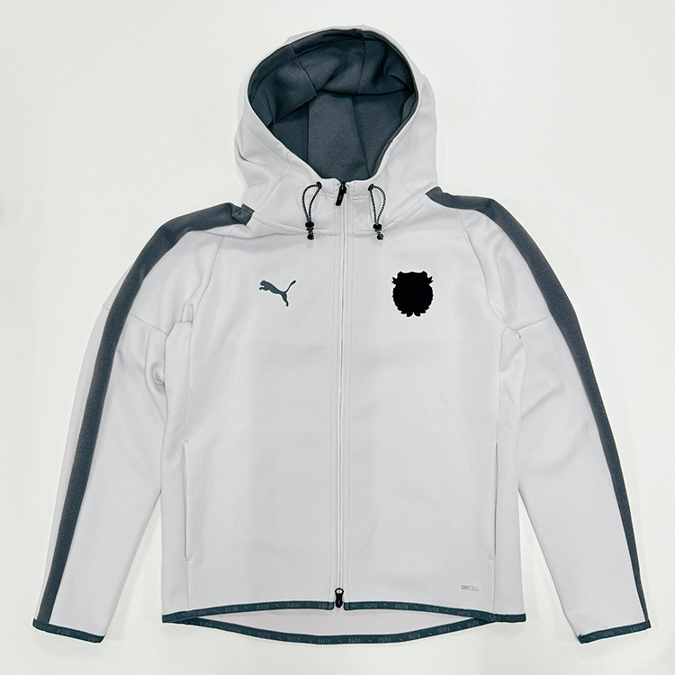 【PUMA】VOLTAGE ニットジャケット(グレー)