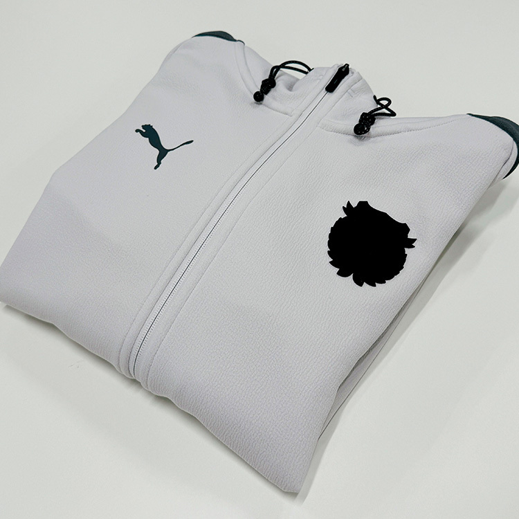 【PUMA】VOLTAGE ニットジャケット(グレー)