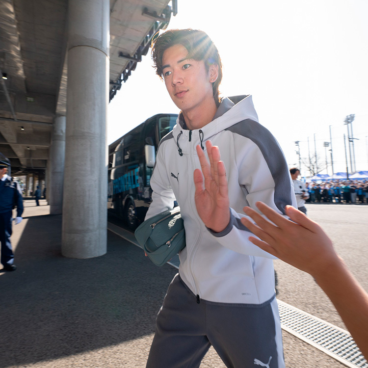 【PUMA】VOLTAGE ニットジャケット(グレー)