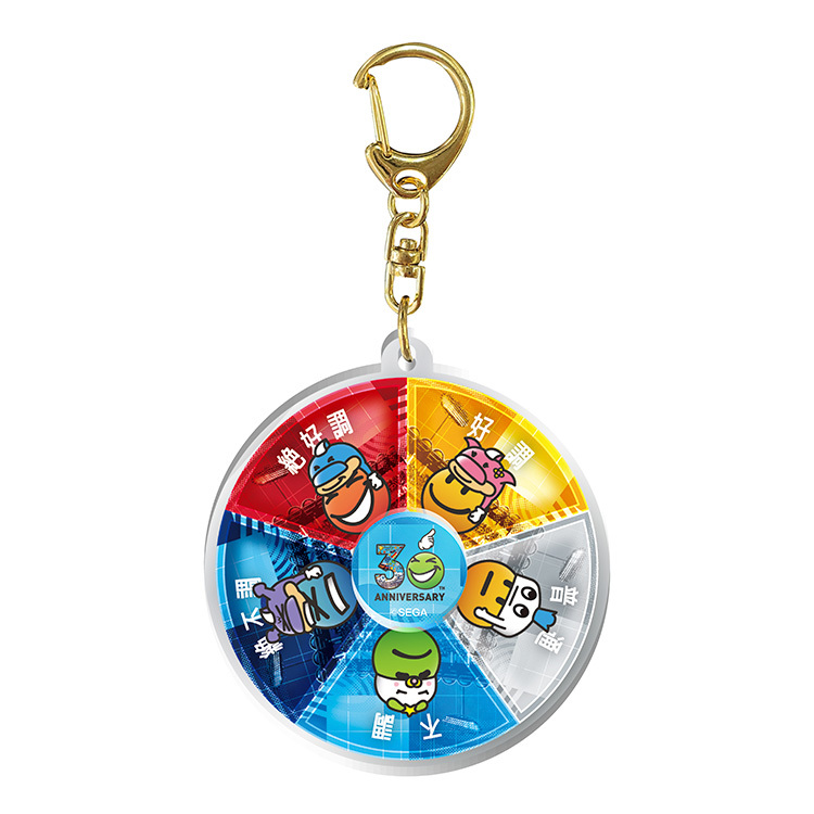 サカつくコラボルーレットキーホルダー