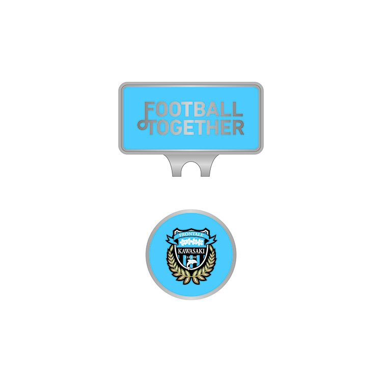 ゴルフクリップマーカー(エンブレム)