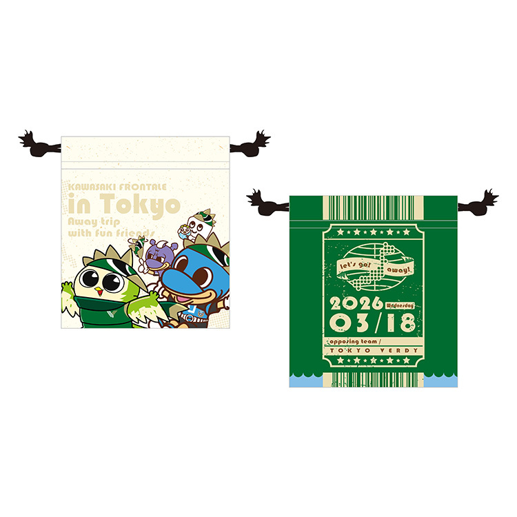 26東京ヴェルディコラボ巾着