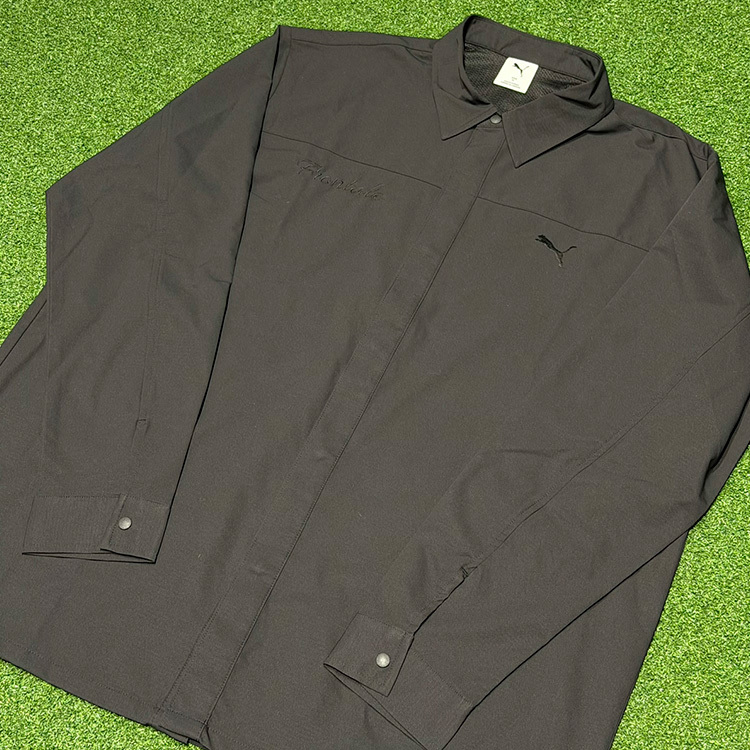 【PUMA】ESS ELEVATED ウーブン LS シャツ