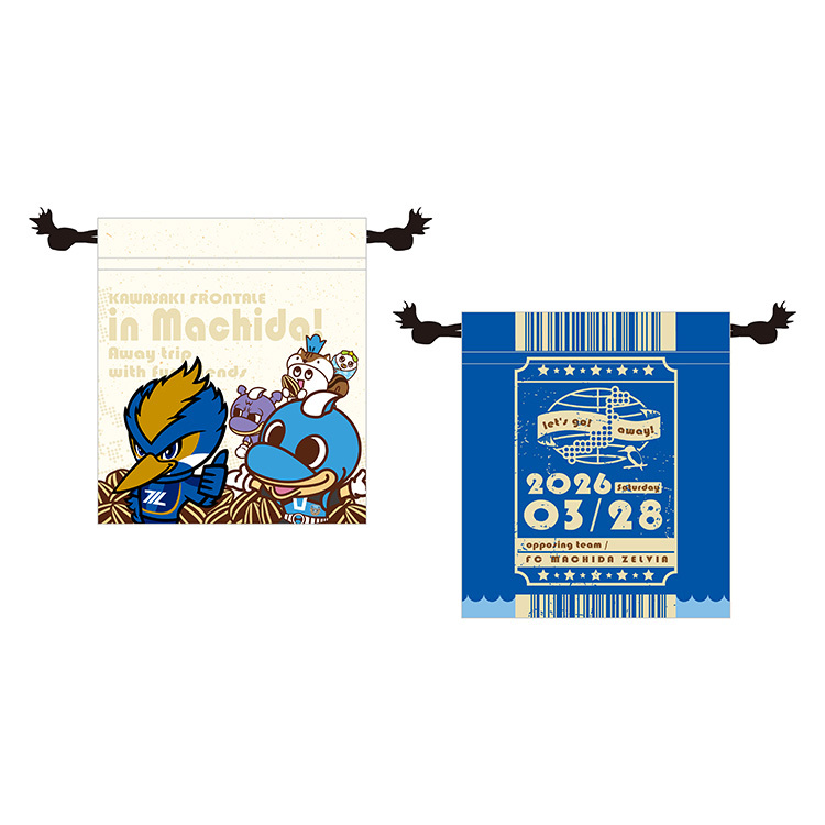 26FC町田ゼルビアコラボ巾着
