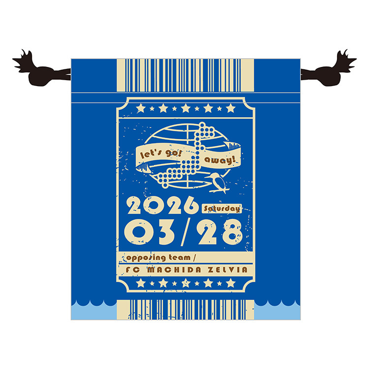 26FC町田ゼルビアコラボ巾着