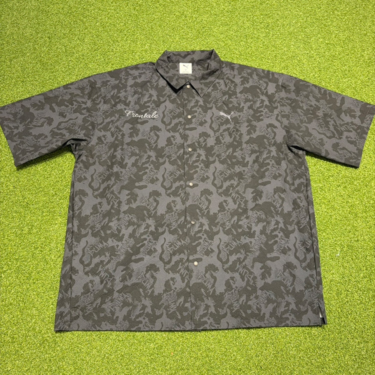 【PUMA】ESS ELEVATED ウーブン AOP SS シャツ