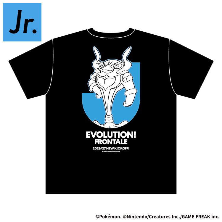 川崎フロンターレ　イルカマン(マイティフォルム) Tシャツ BLACK キッズ