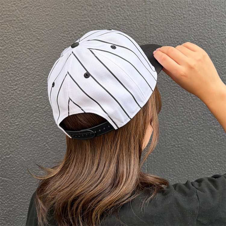 【NEWERA】950 FRONTALE F STRIPE WHT/BLK