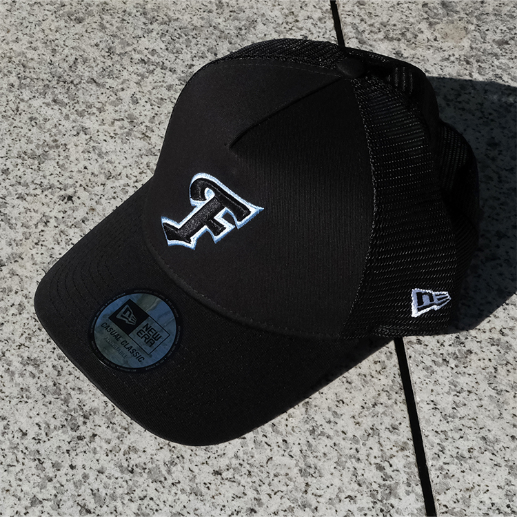 【NEWERA】A FRAME FRONTALE F BLACK