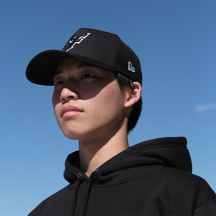 【NEWERA】A FRAME FRONTALE F BLACK