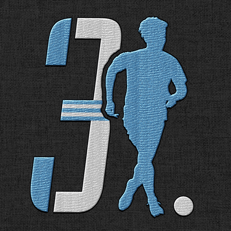 山村和也選手 J1通算200試合出場メモリアル刺繍パーカー