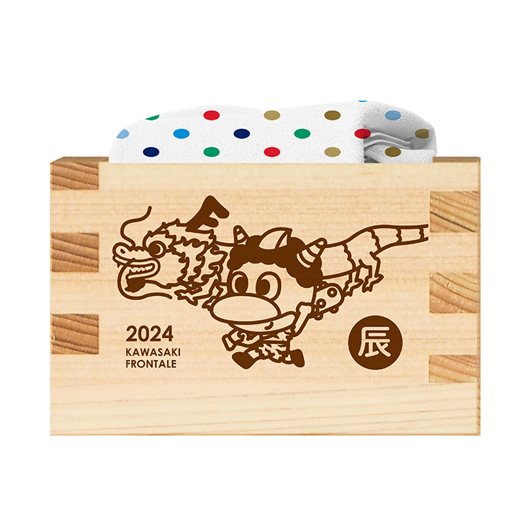 福よこい!豆タオルセット(升&タオル)