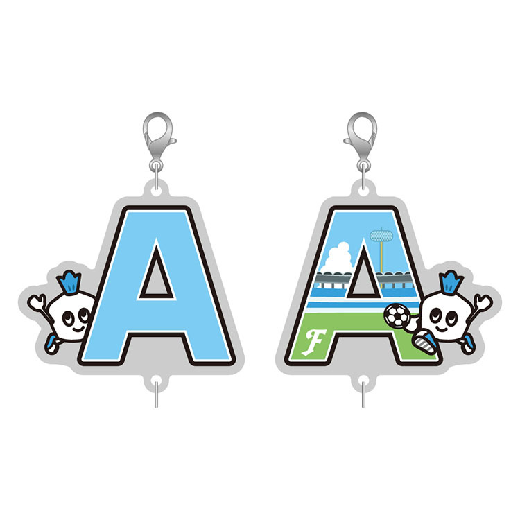 イニシャルキーホルダー