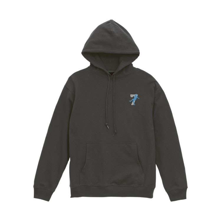 車屋紳太郎選手引退記念刺繍パーカー(シルエット)