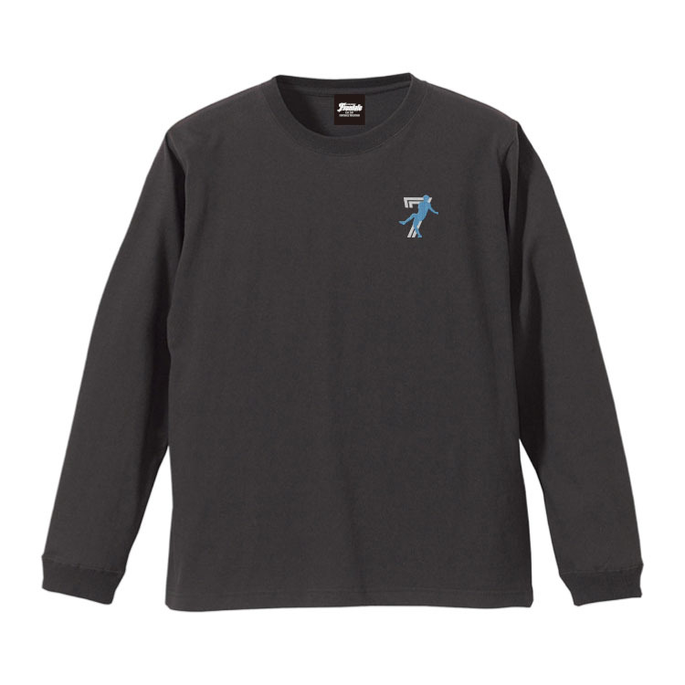 車屋紳太郎選手引退記念刺繍ロングTシャツ(シルエット)