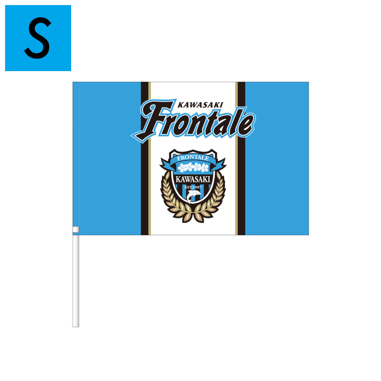 26 Sフラッグ(エンブレム/フロンターレブルー)