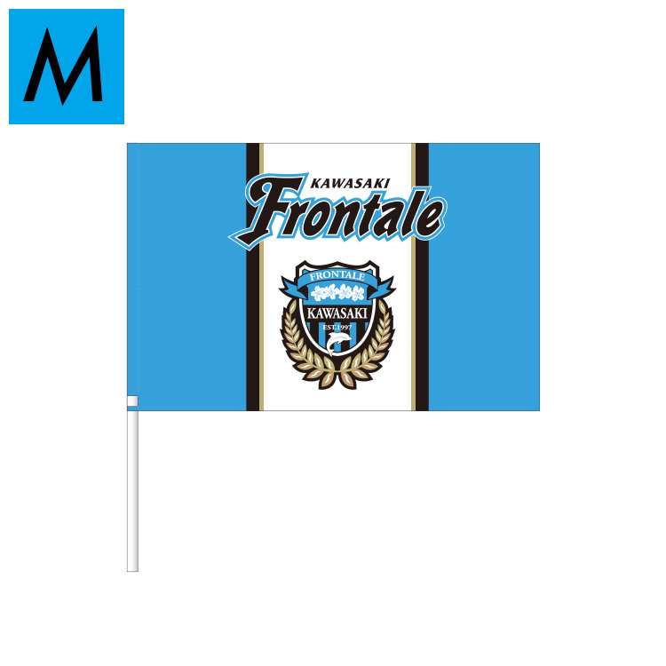 26 Mフラッグ(エンブレム/フロンターレブルー)