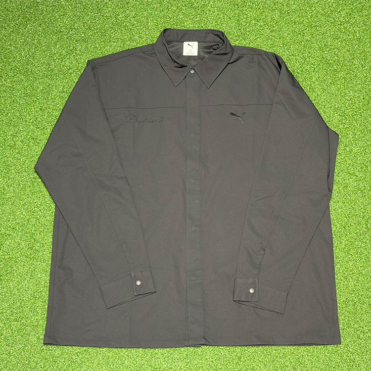 【PUMA】ESS ELEVATED ウーブン LS シャツ