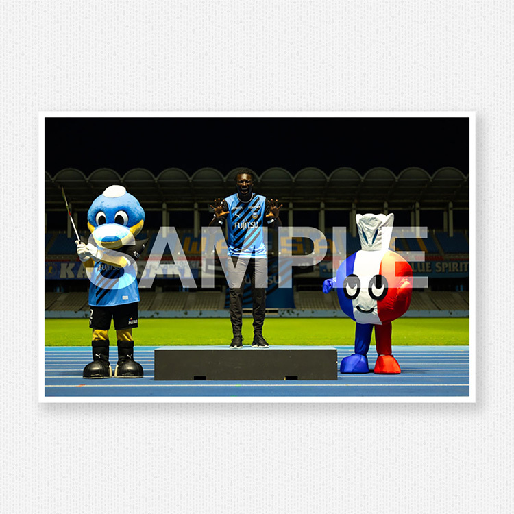 バフェティンビゴミス選手ウェルカムセレモニー@川崎市内&等々力陸上競技場のサンプル画像