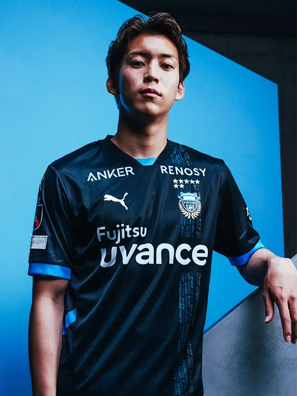 未使用紙タグ付き　川崎フロンターレ2021シーズンリミテッドユニフォーム 川崎フロンターレ 2021年リミテッドユニフォーム L