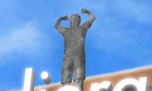 バンディエラゲート像